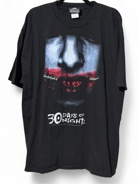 Gentle Giant black 30 Days Of Night graphic tee Size XL